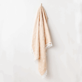 Andywawa AC24513 Müslin Smil All Day 120x90 Bebek Battaniye Beige