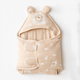 Andywawa AC24613 Swaddle Smil All Day Bebek Kundak Beige