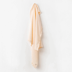 Andywawa AC24677 Blanket 95x85 Müslin Pretty Flowers Bebek Battaniye Salmon