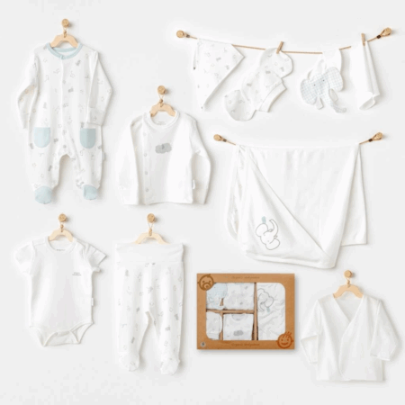 The Zoo S Balboa Organik 10 Parça Hastane Çıkışı Ekru Sağlıklı Ve Rahat