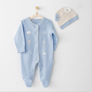 Eğitici Çocuk Andywawa AC26072 Hat Set Rainbow Tulum Takım Blue