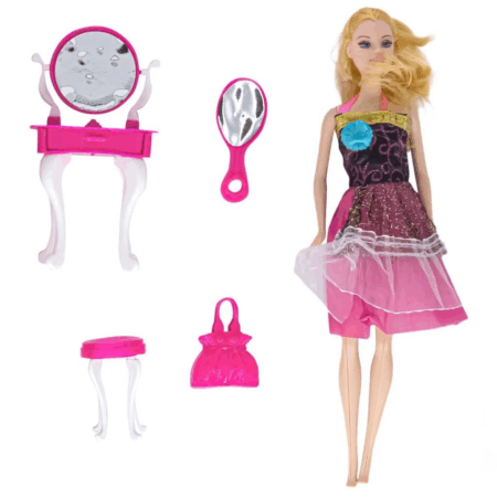 Çocuk Anlily Makyaj Masalı Bebek