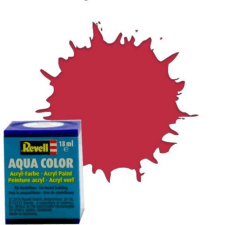 Çocuk Aqua Color Carmine Red - Mat Boya- 18 ml