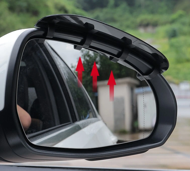 Eğitici Oyuncak Araba Ayna Yağmur Koruyucu Siper Karbon Desenli - Görsel 2