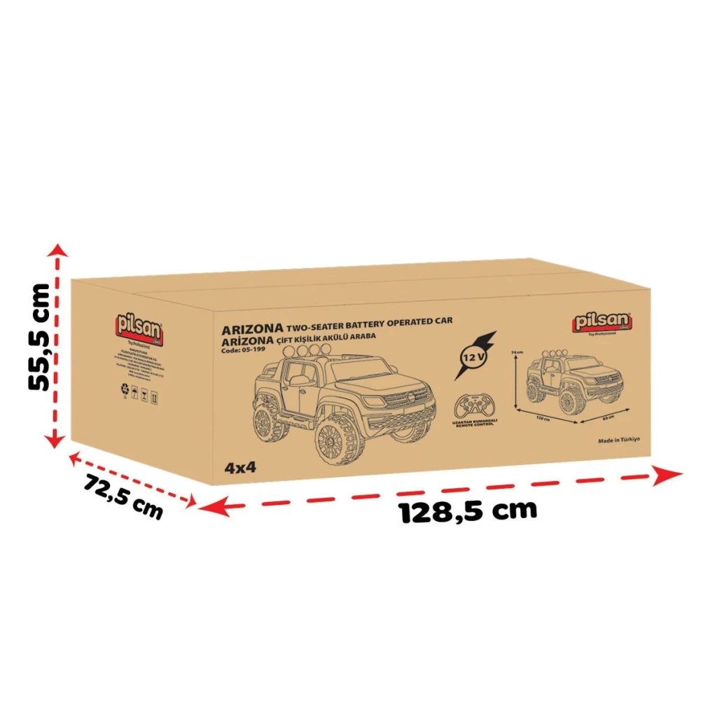 Uzaktan Kumandalı Akülü Araba İle Çocukların Sürüş Deneyimi Ve Koordinasyon Gelişimi - Görsel 4