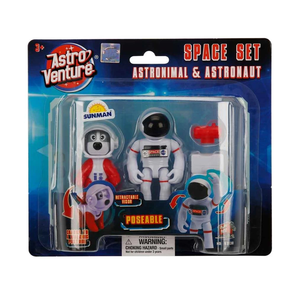 Astro Venture Space Set Astronimals & Astronaut Çocuklar İçin Eğitici Set - Görsel 2