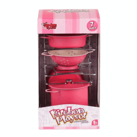 Eğitici Raflı Mutfak Seti Minik Şefler İçin Renkli ve Şık Tasarımlı Mutfak Oyuncağı