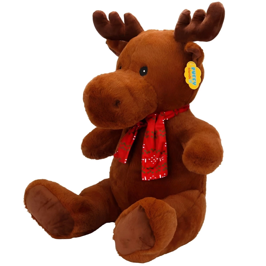 Atkılı Geyik Peluş 52 cm - Görsel 2