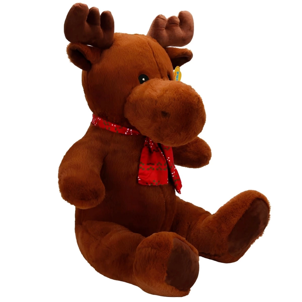 Atkılı Geyik Peluş 52 cm - Görsel 3