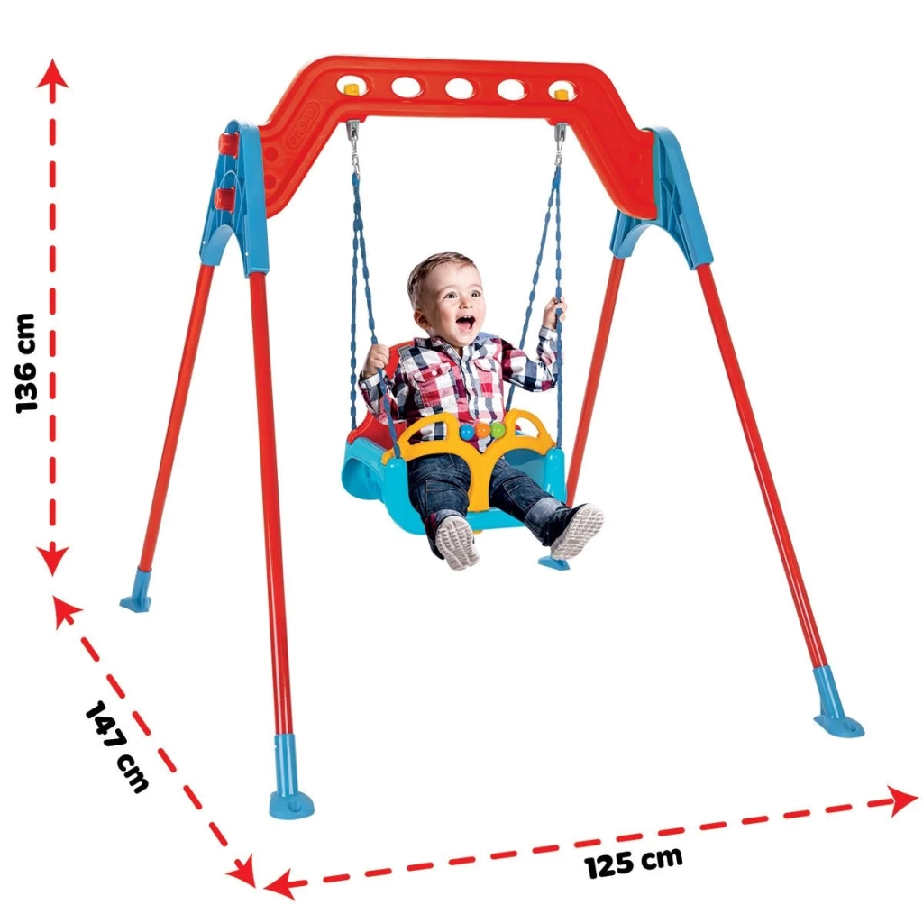 Eğitici Oyuncak Ayaklı Samba Salıncak - Görsel 2