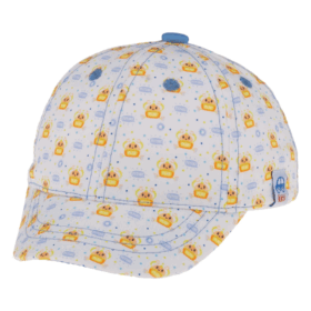 Çocuk Aylık Erkek Şapka ( 0-18 Ay ) Y24010-01 Beyaz