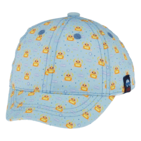 Çocuk Aylık Erkek Şapka ( 0-18 Ay ) Y24010-01 Mavi