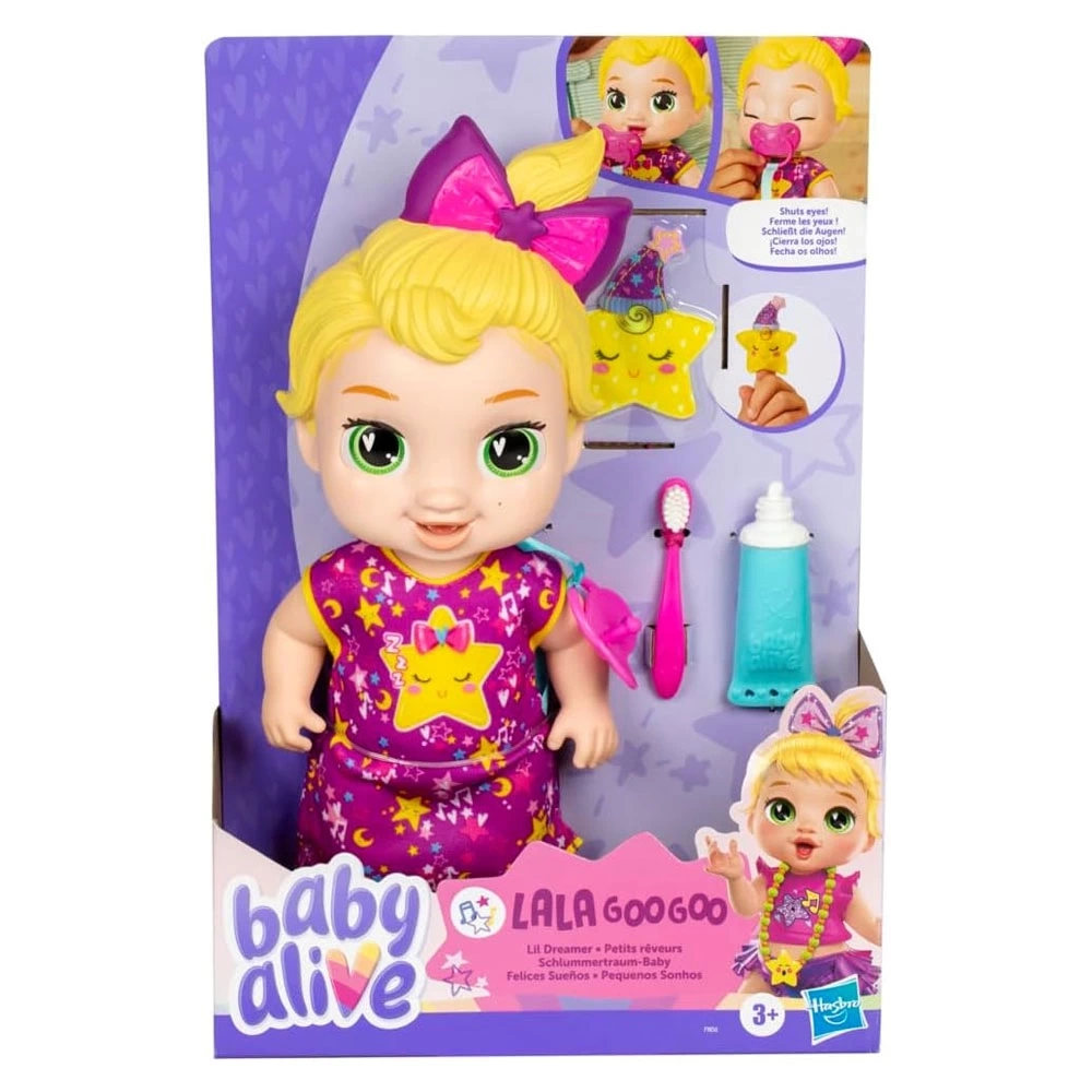 Baby Alive Uykucu Bebeğim Sarışın F9856 - Görsel 4
