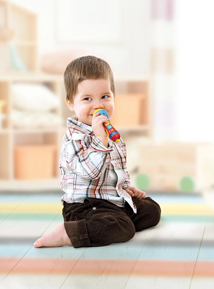 Eğitici Oyuncak Baby Clementoni Bebek Mikrofonu 17913 - Görsel 4