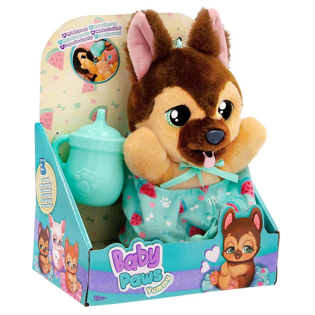 Sevimli Peluş Köpek 18 cm Eğitici Yumuşak Peluş Oyuncak Çocuklar İçin - Görsel 3