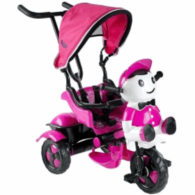 Babyhope 125 Yupi Triycle 3 Tekerli Kontrollü Bisiklet Pembe