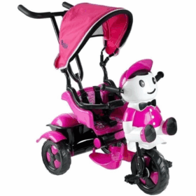 Babyhope 125 Yupi Triycle 3 Tekerli Kontrollü Bisiklet Pembe
