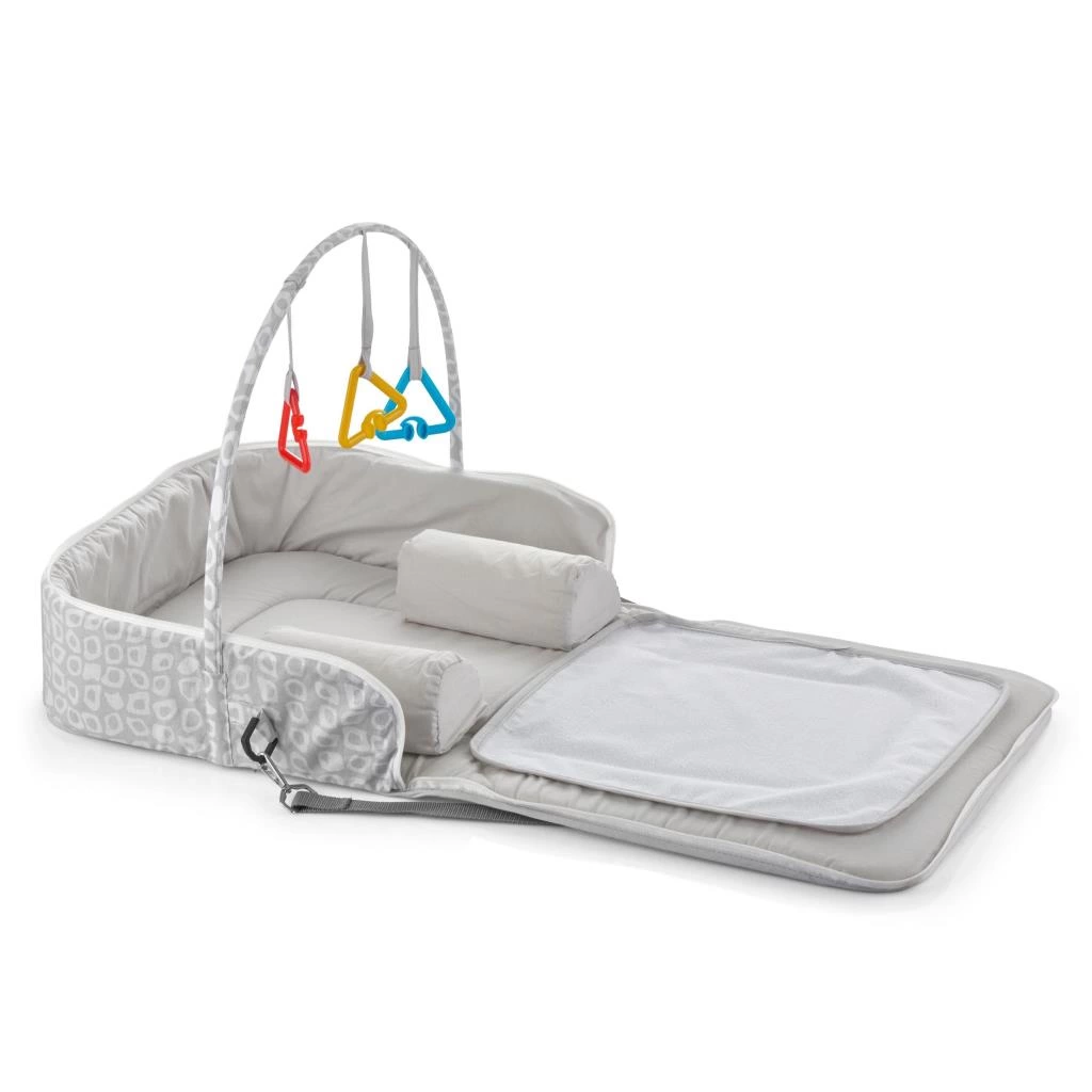 Çocuk BabyJem Babynest Çanta 771 Gri Kare - Görsel 2