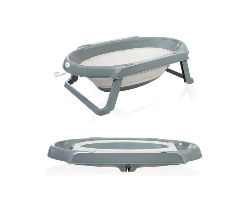 Nessiworld BabyJem Katlanır Banyo 5'Li Küvet Seti 596 Antrasit - Görsel 4