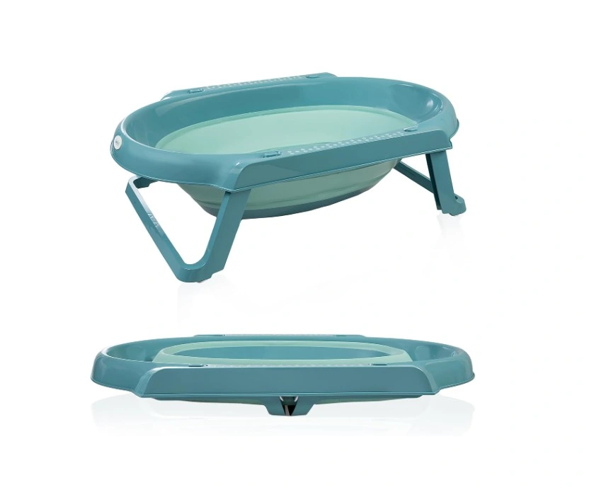 Nessiworld BabyJem Katlanır Banyo 5'Li Küvet Seti 596 Turkuaz - Görsel 3