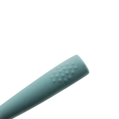 Nane Yeşili Silikon Kaşıkla Bebekler İçin Eğitici ve Pratik Beslenme Deneyimi - Görsel 3