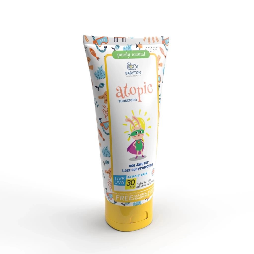 Babyton Atopik Ciltler İçin Güneş Koruyucu Krem 100 ml - Görsel 2