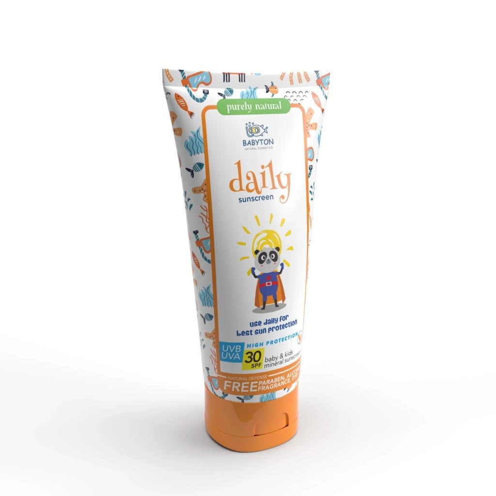 Babyton Bebek ve Çocuklar İçin Günlük Güneş Koruyucu Krem 50 ml - Görsel 2