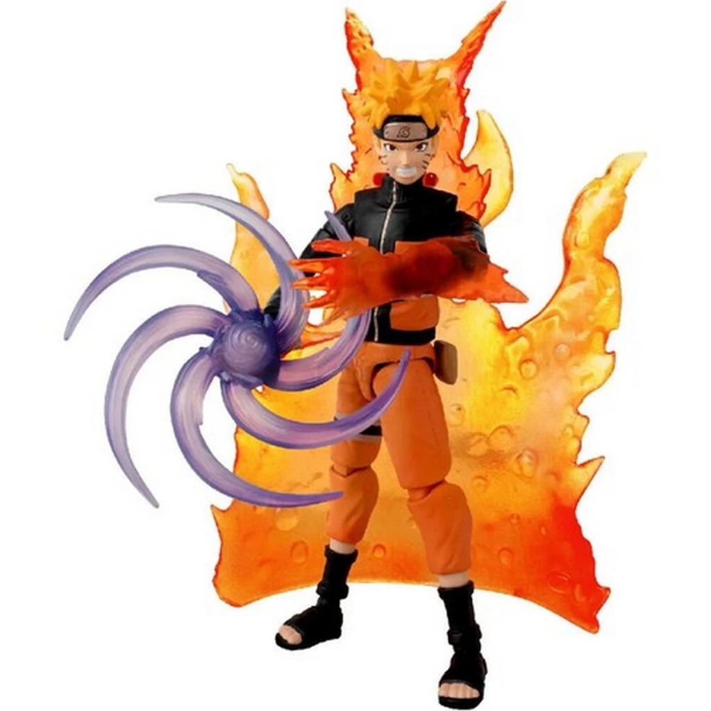 Çocuk Bandai Naruto Anime Heroes Naruto Uzumaki Figür ve Aksesuar Seti 16 cm - Görsel 3