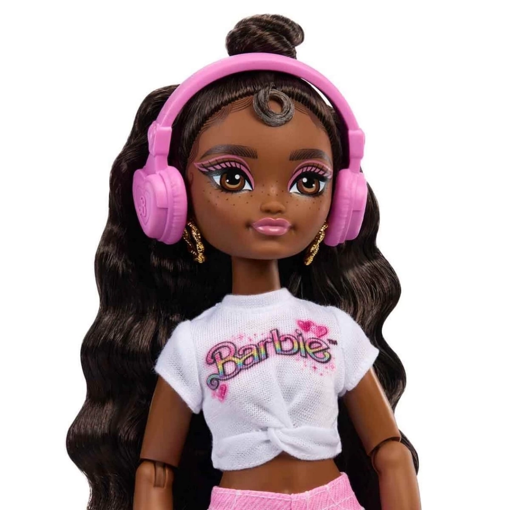 Eğitici Oyuncak Barbie Dream Besties Paten Partisi Brooklyn Bebek ve Aksesuarları - Görsel 4