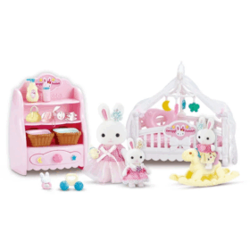 ÇocukBay Dreamy Mini Tavşan Bebek Odası Oyun Seti
