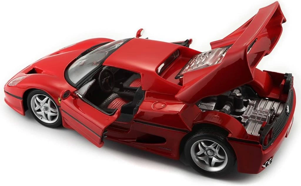 Bburago 1:24 Ferrari F50 Kırmızı Model Araba - Görsel 3