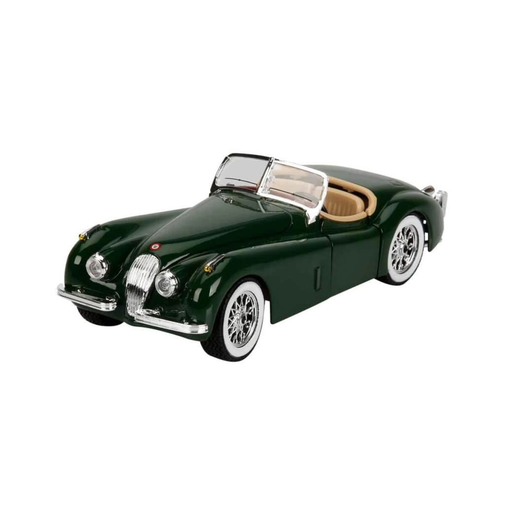 Bburago 1:24 Jaguar XK 120 Roadster Model Araba - Görsel 2