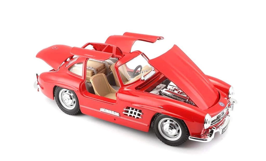 Bburago 1:24 Mersedes Benz 300SL 1954 Model Araba - Görsel 3