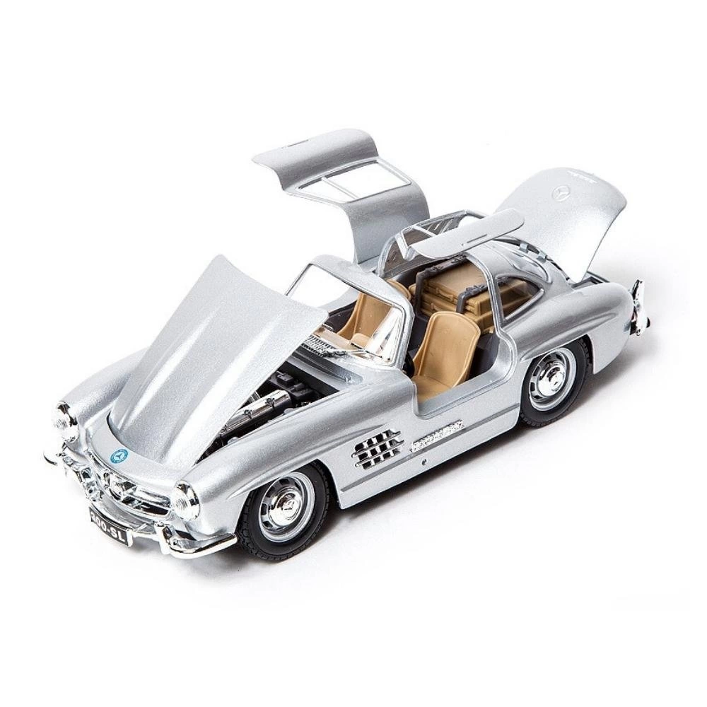 Bburago 1:24 Mersedes Benz 300SL 1954 Model Araba - Görsel 4