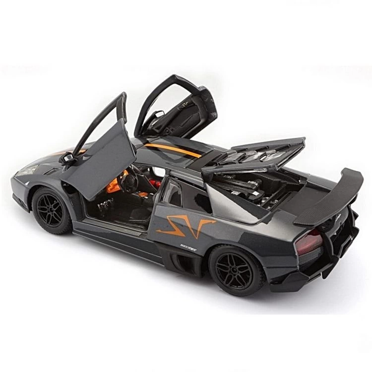 Bburago 1:24 Murcielago LP 670-4 SV Model Araba - Görsel 2
