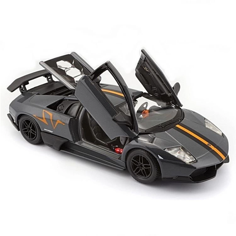 Bburago 1:24 Murcielago LP 670-4 SV Model Araba - Görsel 3