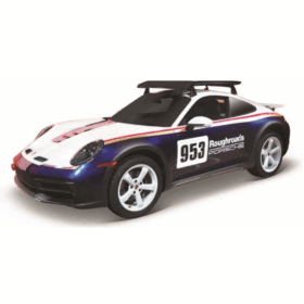 1:24 Porsche 911 Dakar Racing Model Araba Çocuk Gelişim Koleksiyon Oyuncak