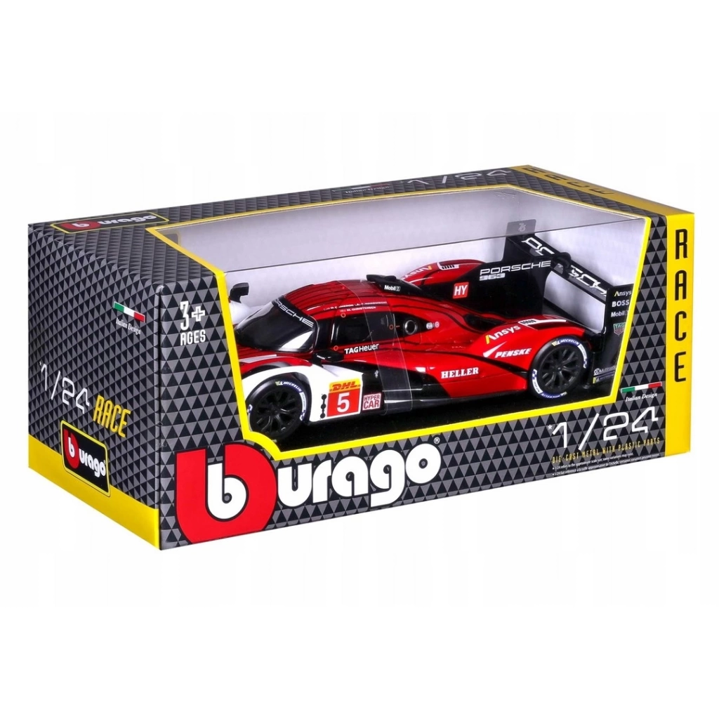 1:24 Porsche 963 Racing Model Araba Çocuk Gelişim Eğitici Koleksiyon Oyuncak - Görsel 2