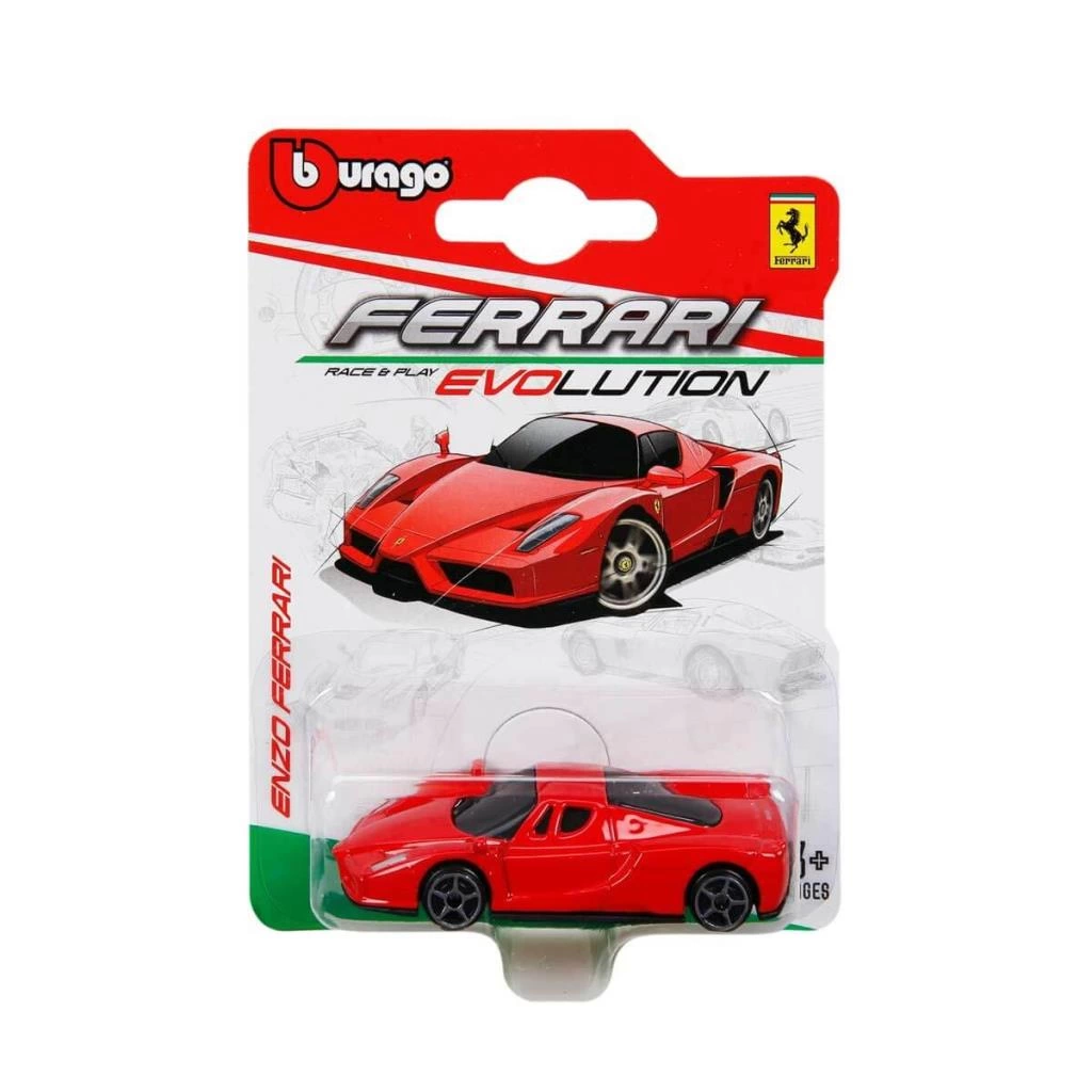 Çocuk Bburago Ferrari Evolution 7 cm. Model Araba - Görsel 4