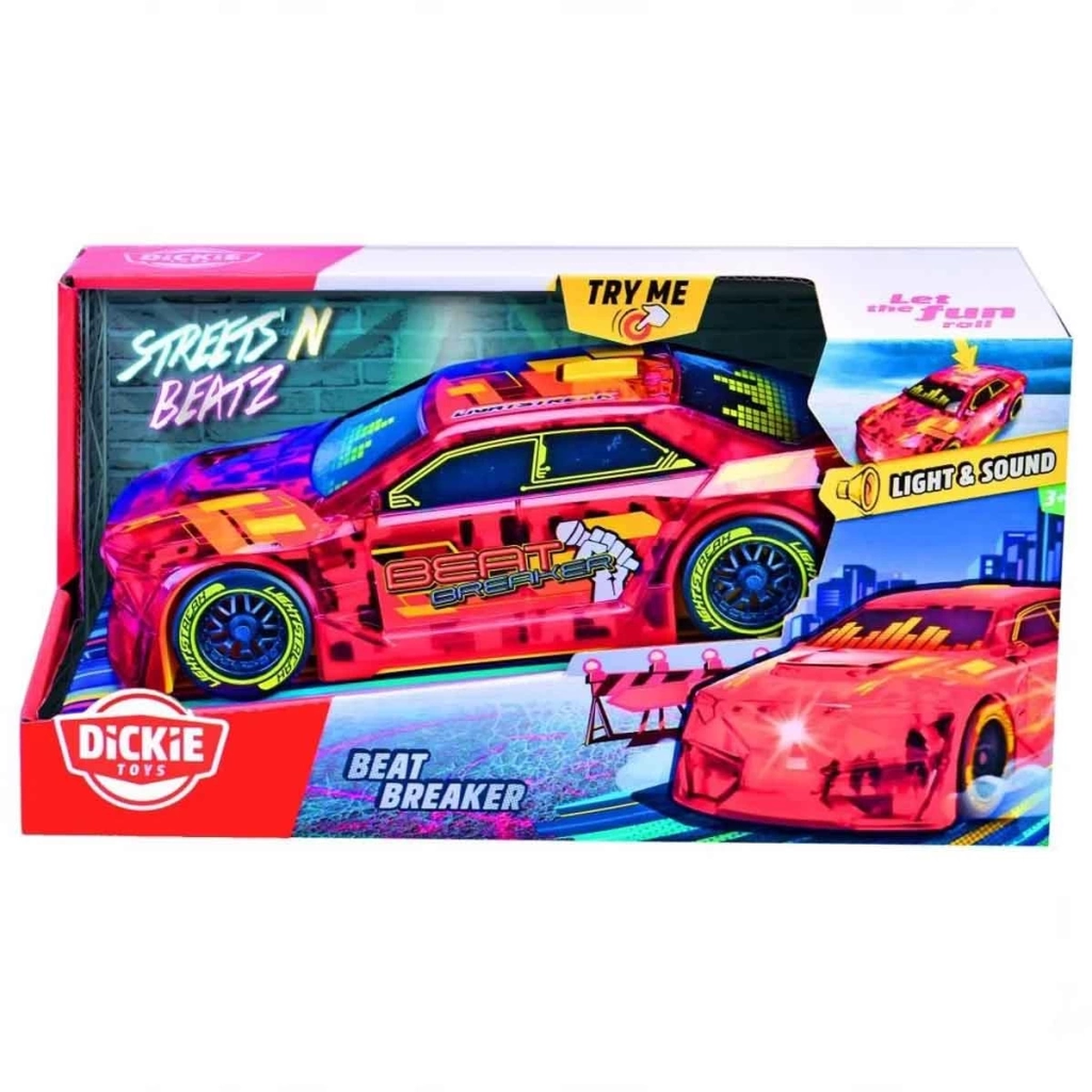 Beat Breaker Sürtmeli Işıklı Sesli Yarış Arabası - Görsel 3