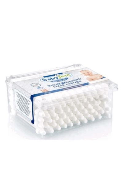 Çocuk   Bebek Kulak Çubuğu 60 Adet