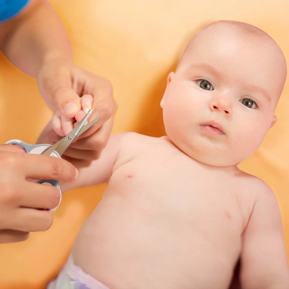 Çocuk Bebek Tırnak Makası 520 Gri - Görsel 2