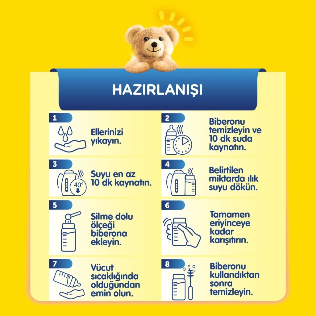 Nessiworld Bebelac Bebek Devam Sütü No3 250 Gr - Görsel 3