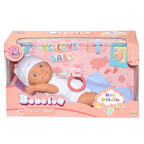 Çocuk Bebelou Hoş Geldin Bebeği Sesli 30 cm