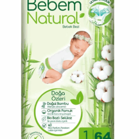 BebemNaturalBebekBeziFırsatPaketi1Beden2-5Kg64Adet