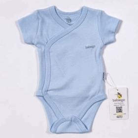 Bebengo BU4023 Basic Kravuze Kısa Kol Body Mavi