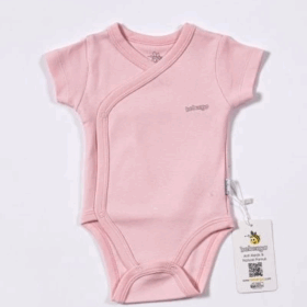 Bebengo BU4023 Basic Kravuze Kısa Kol Body Pembe
