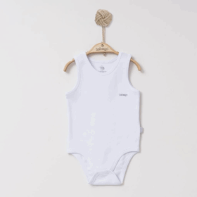 Bebengo BU4027 Basic Atlet Yaş Body Beyaz
