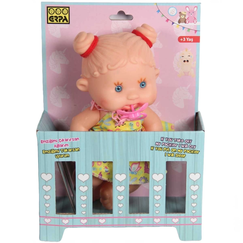 Çocuk Bebiş Ağlayan Gülen Horlayan Et Bebek 661433 - Görsel 4