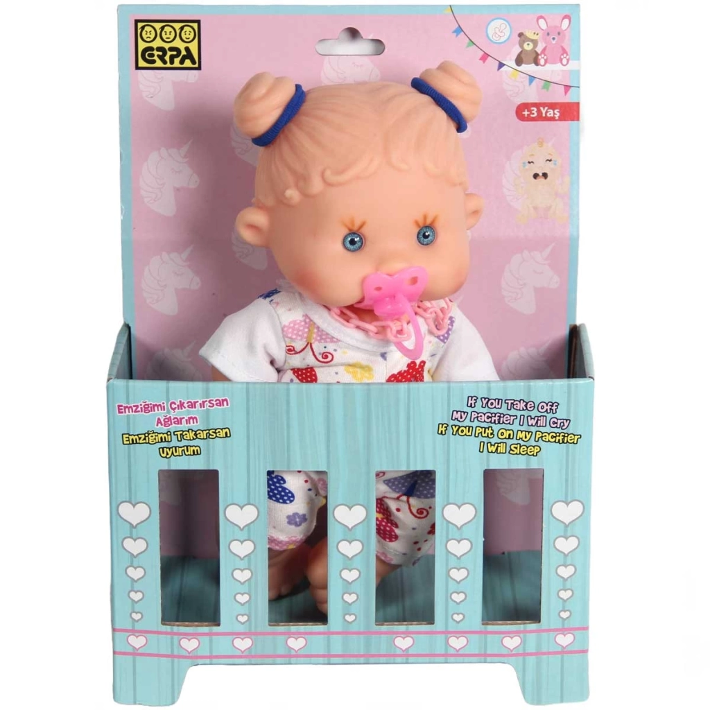 Çocuk Bebiş Ağlayan Gülen Horlayan Et Bebek 661433 - Görsel 5